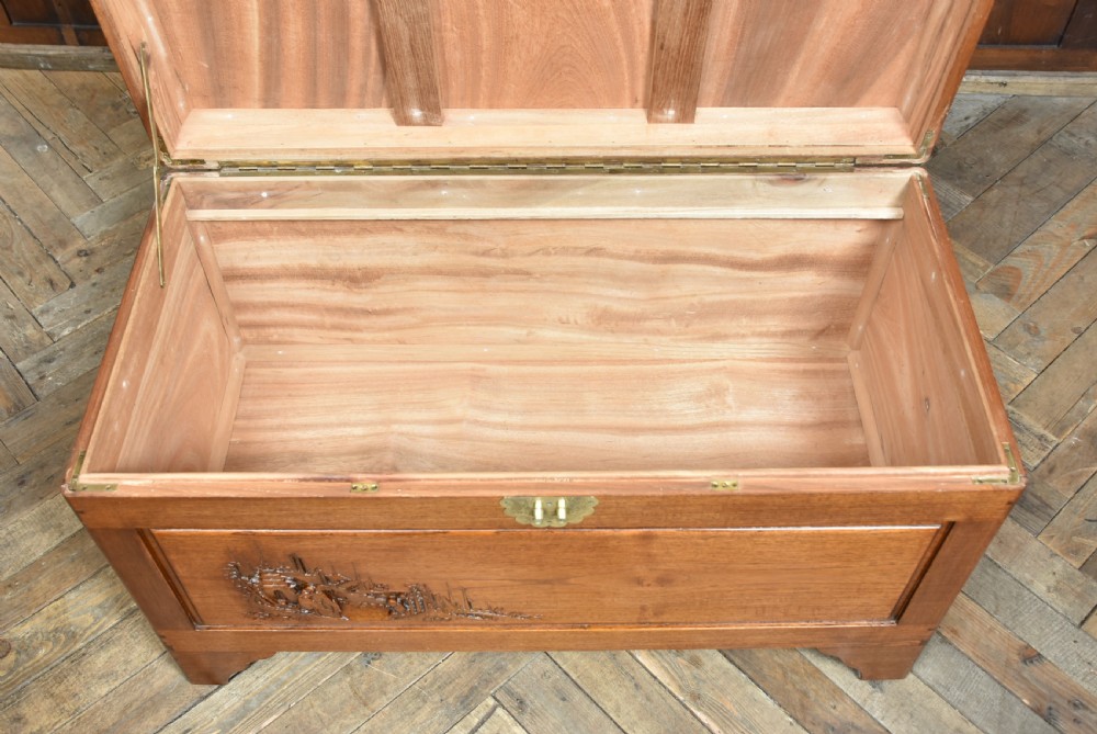 Chinese Camphor Wood Storage/Blanket Box View XIV