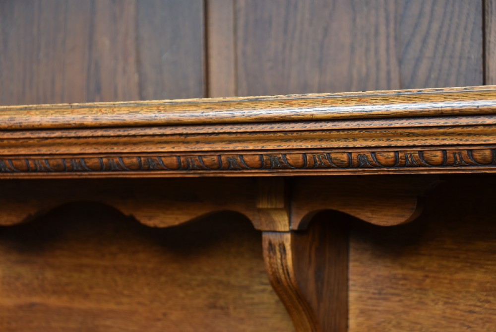 Edwardian Oak Fire Surround View X