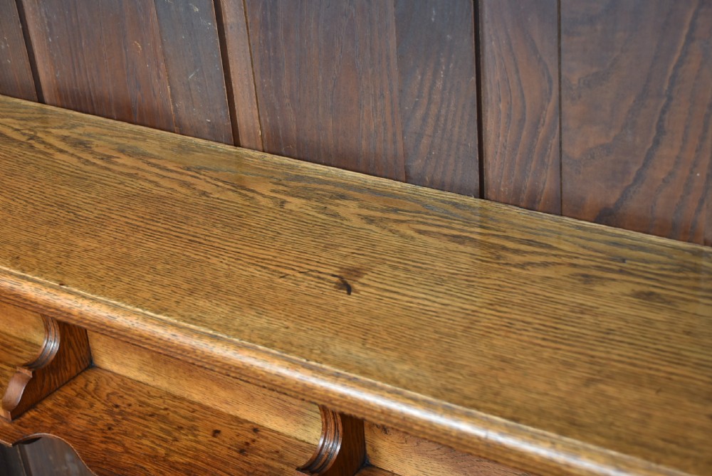 Edwardian Oak Fire Surround View XII