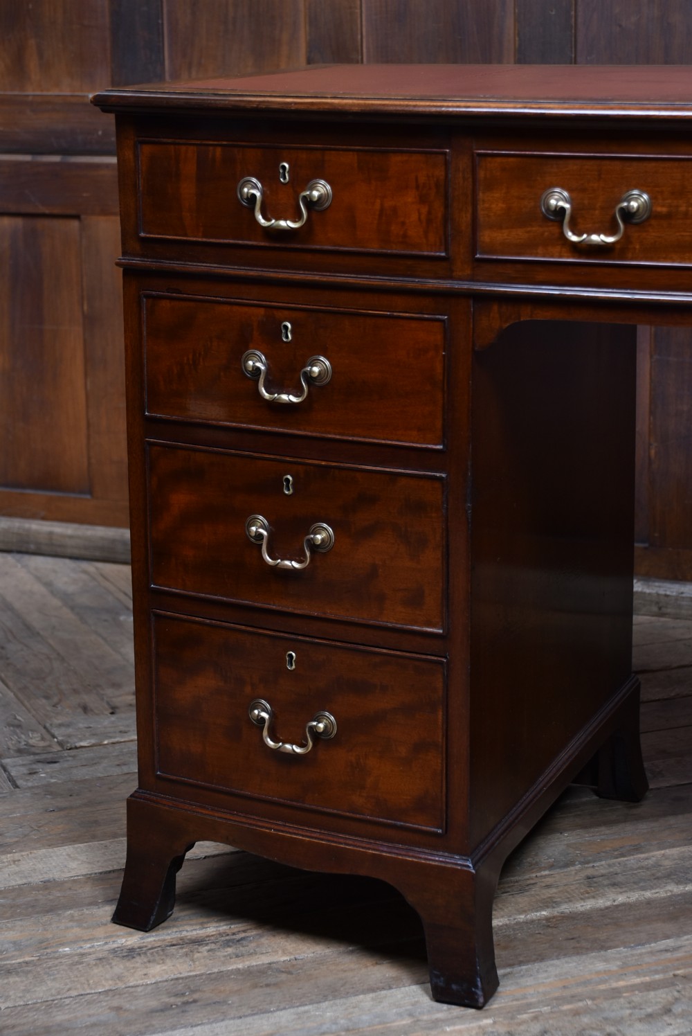 Edwardian Mahogany Writing Desk View VIII