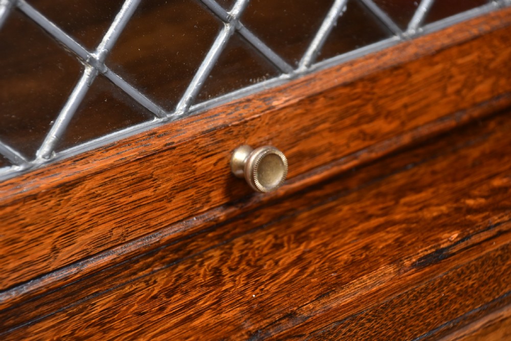 Pair of Edwardian Oak Bookcases View III