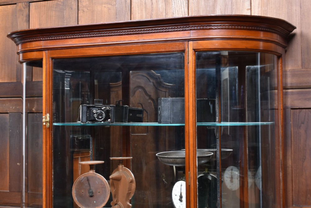 Edwardian Mahogany Display Cabinet View VI