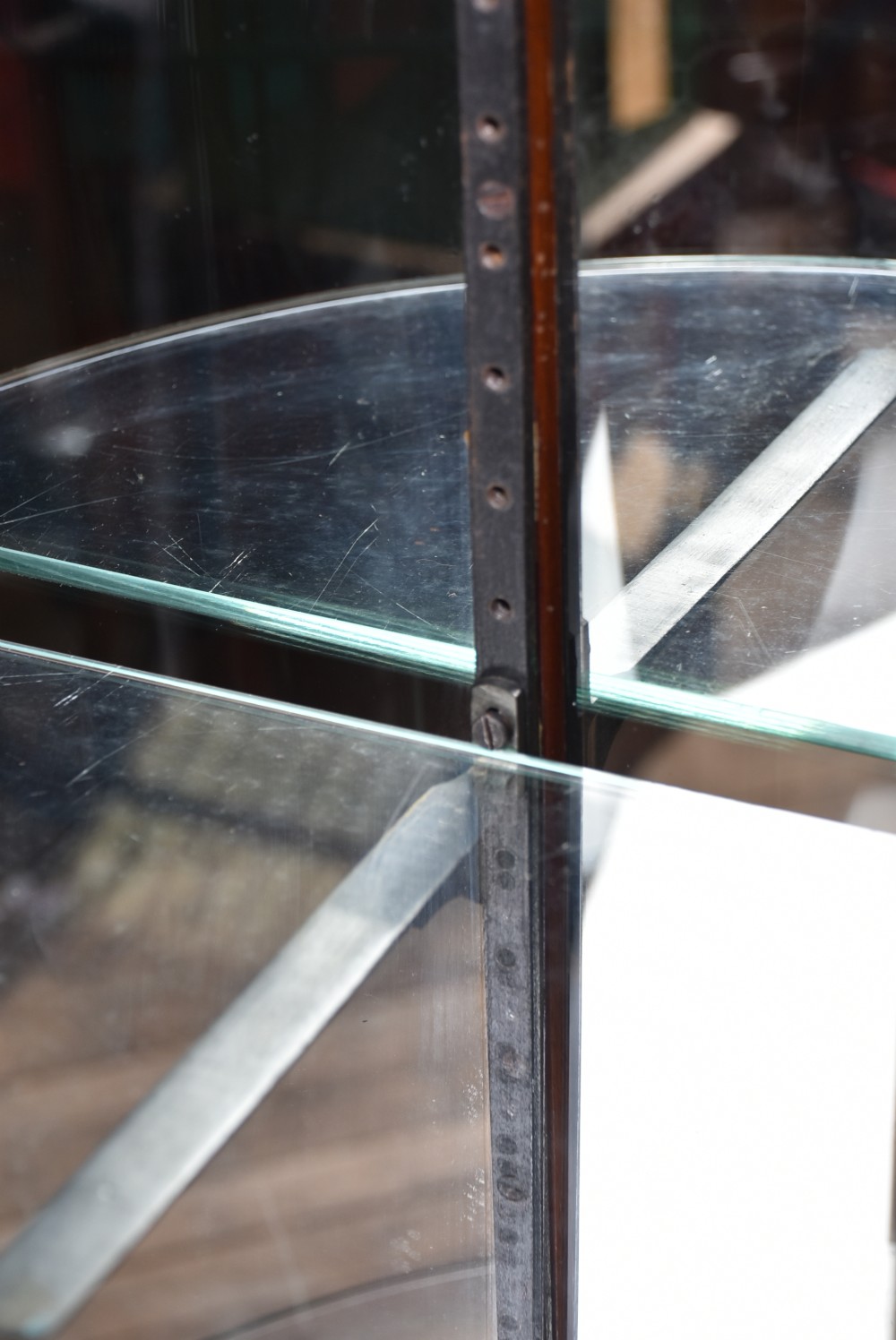 Edwardian Mahogany Display Cabinet View XII