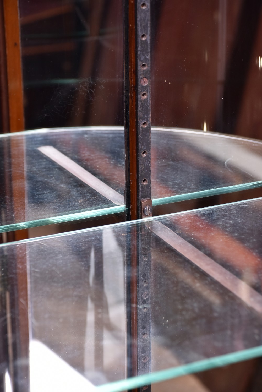 Edwardian Mahogany Display Cabinet View XIII