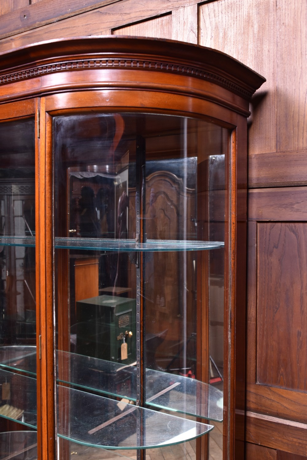 Edwardian Mahogany Display Cabinet View XV