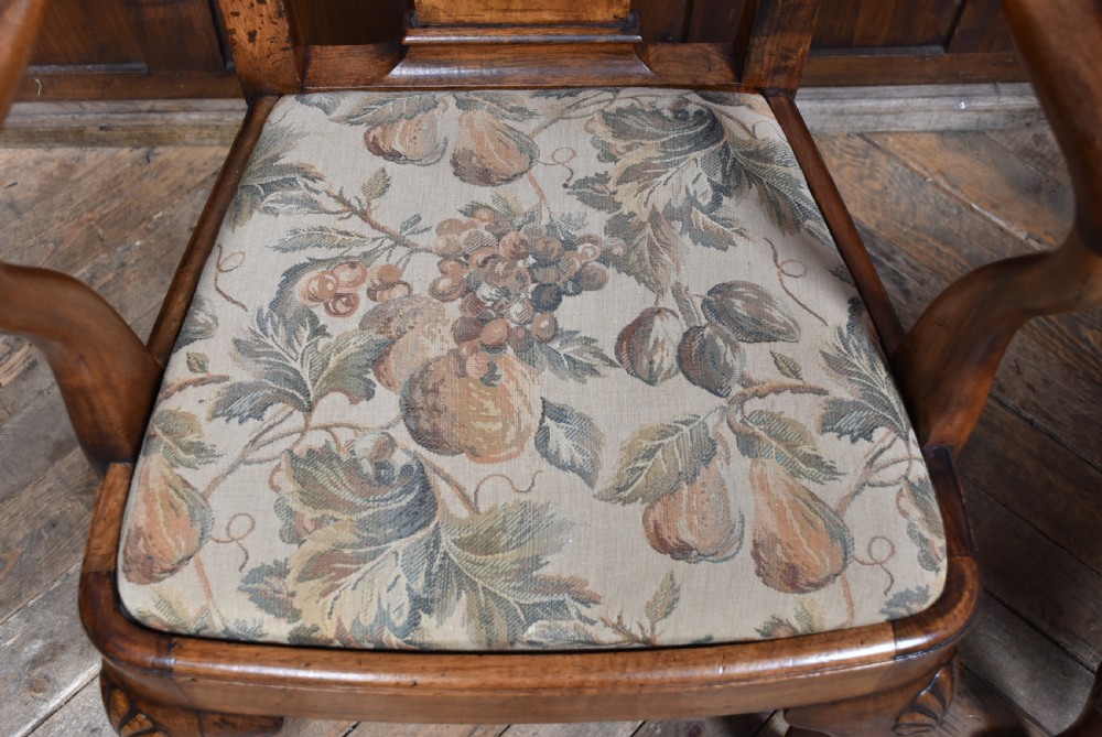 Pair of Victorian Walnut Arm-Chairs View VI