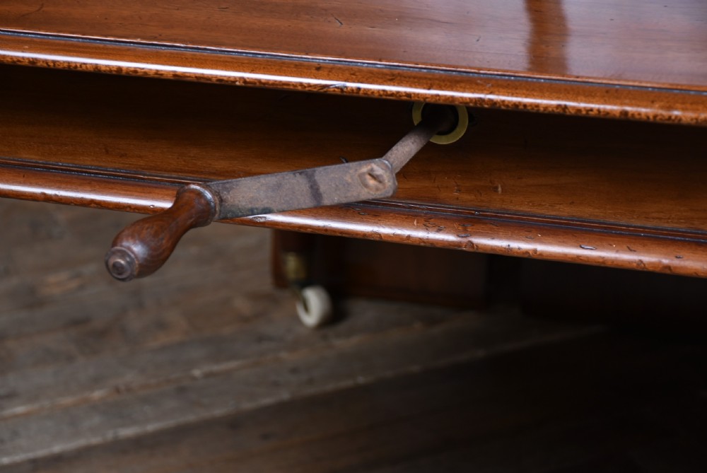 Victorian Mahogany Wind-Out Table View XII