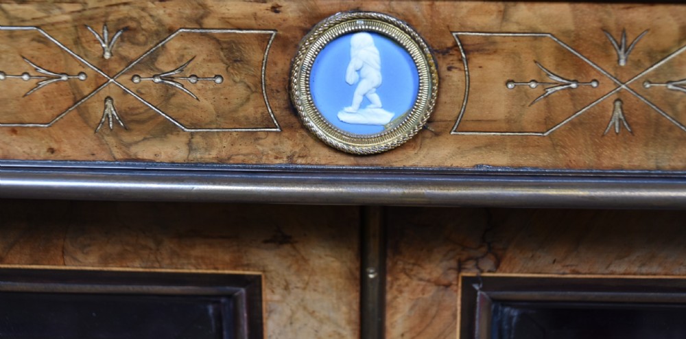 Victorian Walnut Display Cabinet View VII