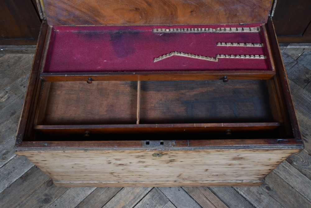 Victorian Pine Tool Chest  View X