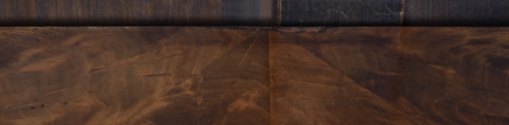 Edwardian Mahogany Demi Lune Console Table View III