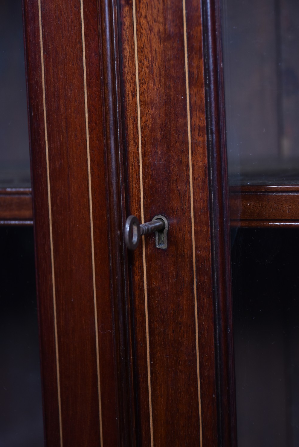 Edwardian Break-Front Bookcase View VII