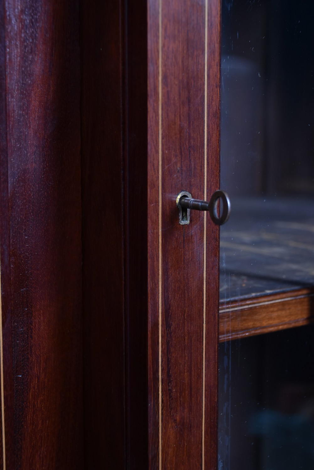 Edwardian Break-Front Bookcase View VIII