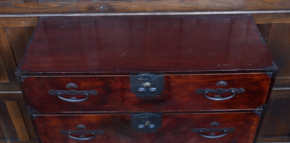 Japanese Lacquered Tansu Chest View XIII