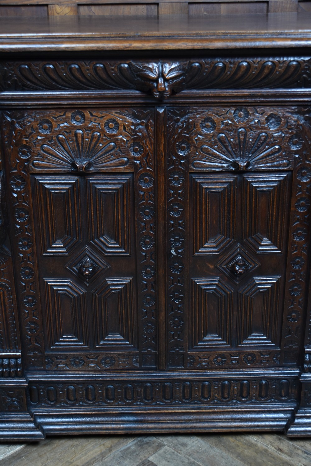 Victorian Oak Cabinet View VIII