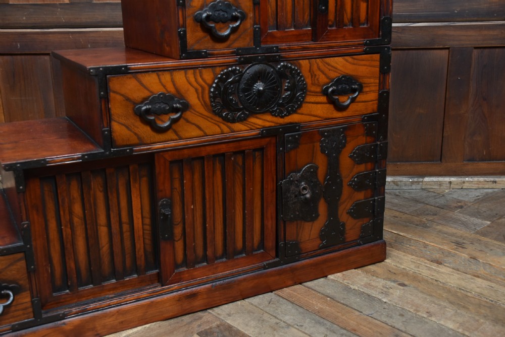 Japanese Kaidan Tansu (Step Chest) View V