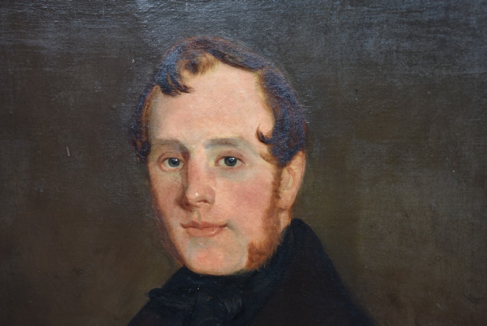 Victorian Portrait  Painting of A Gentleman  View II