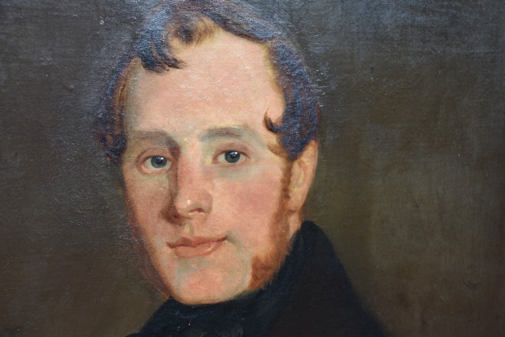Victorian Portrait  Painting of A Gentleman  View V