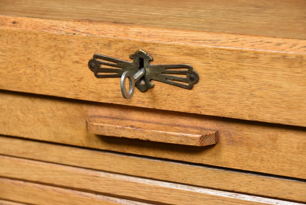Pair of Tambour Front Filing Cabinets View V