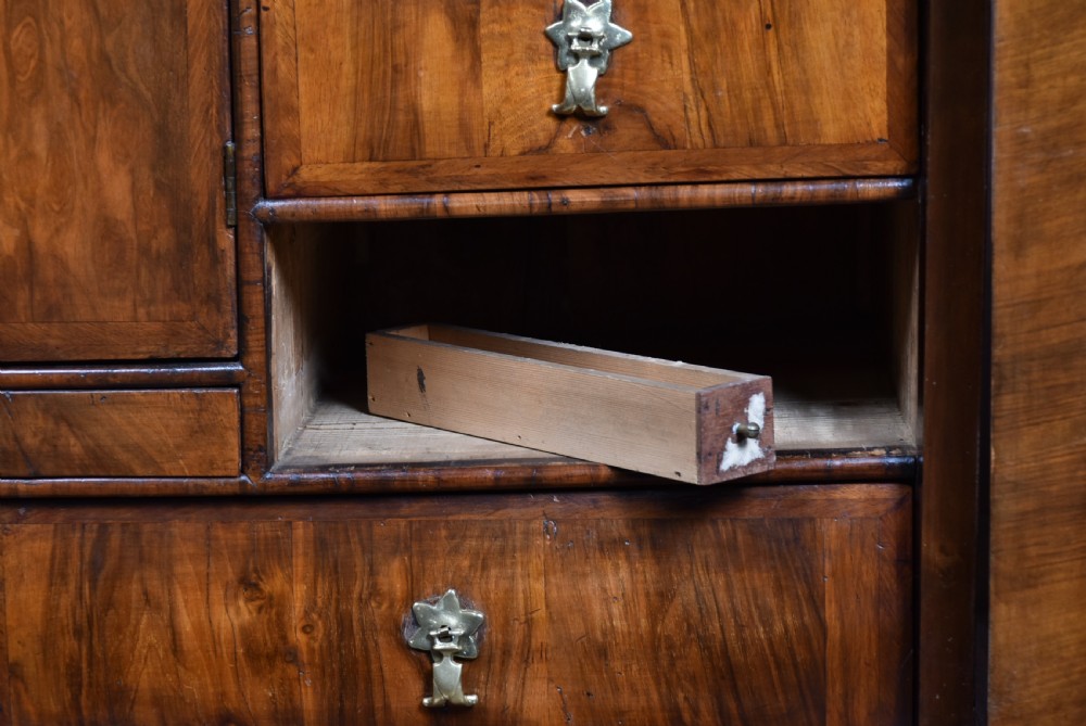 William and Mary Walnut Cabinet on Stand View XII
