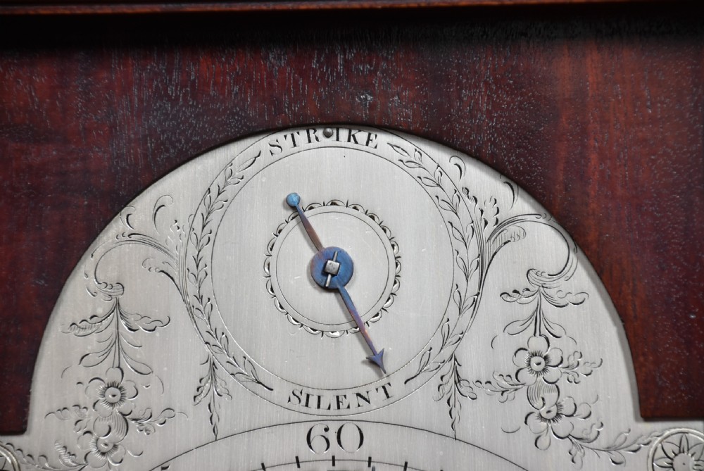 Mahogany Bracket Clock by Thomas Andrews of Dover View VIII