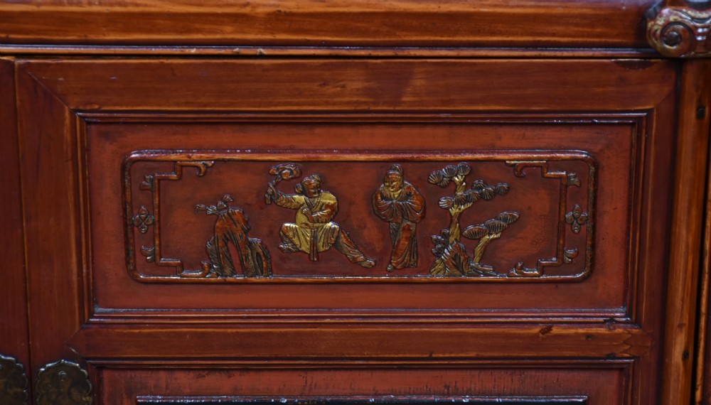 Chinese Lacquered Cabinet View II