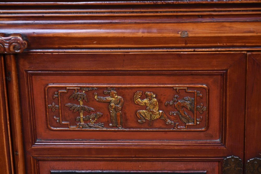 Chinese Lacquered Cabinet View III