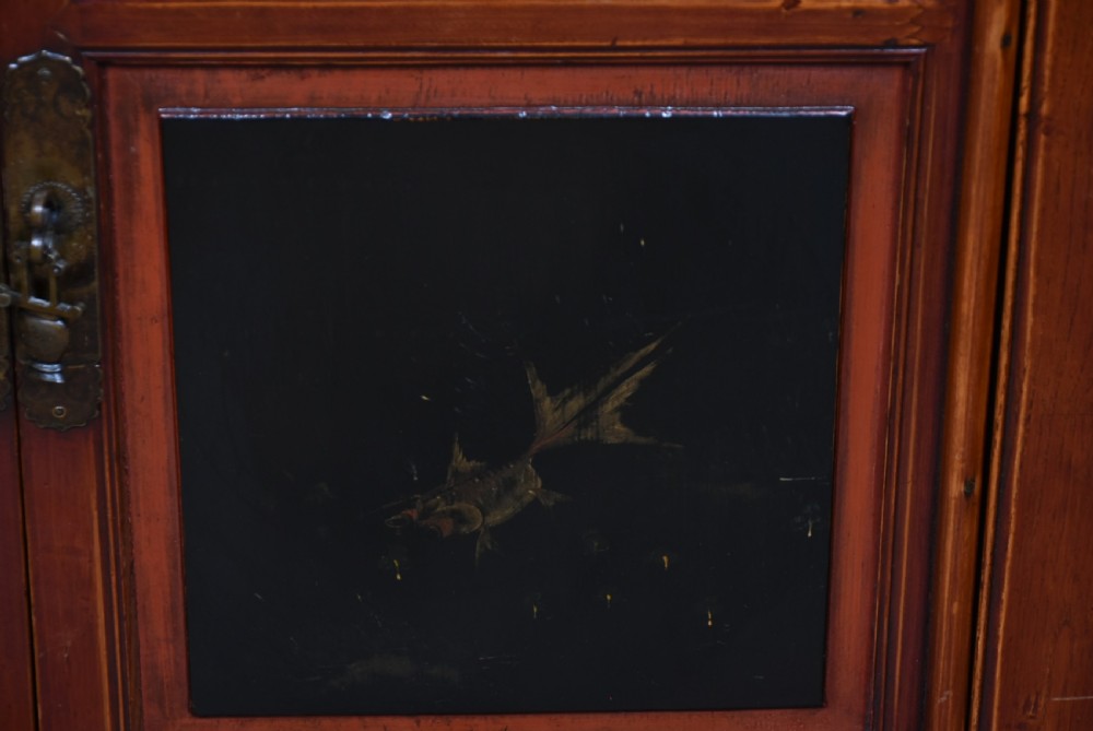 Chinese Lacquered Cabinet View IV