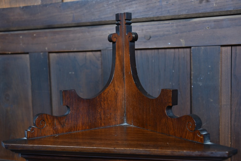 Edwardian Rosewood Corner Stand View VI