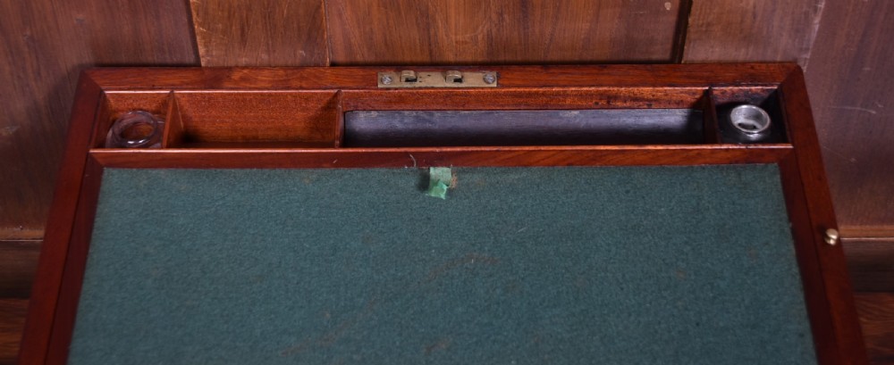 Victorian Mahogany Writing Slope View IX