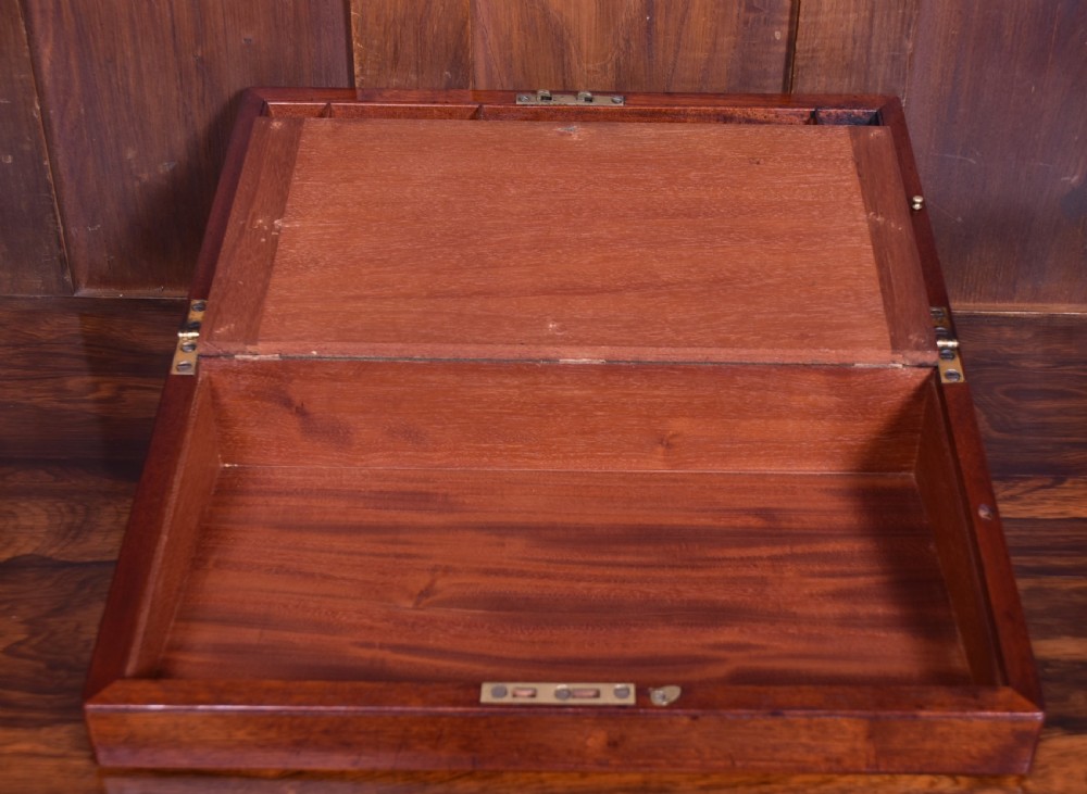 Victorian Mahogany Writing Slope View XI