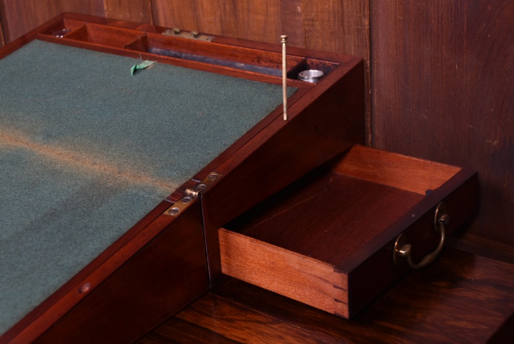 Victorian Mahogany Writing Slope View XIV