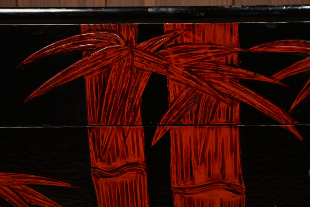 Japanese Lacquered Chest of Drawers View VI