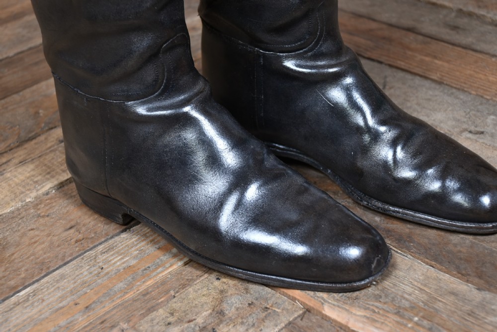 Pair of Edwardian Riding Boots with Boot Trees View III