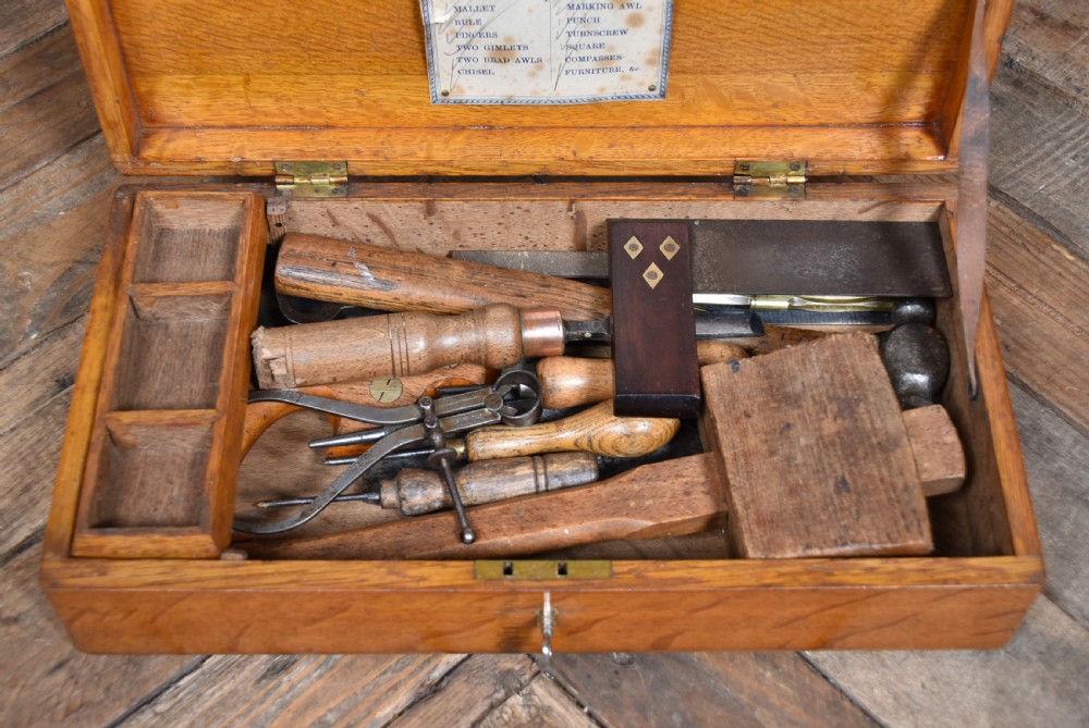 Gentleman’s Oak Tool Chest View VII