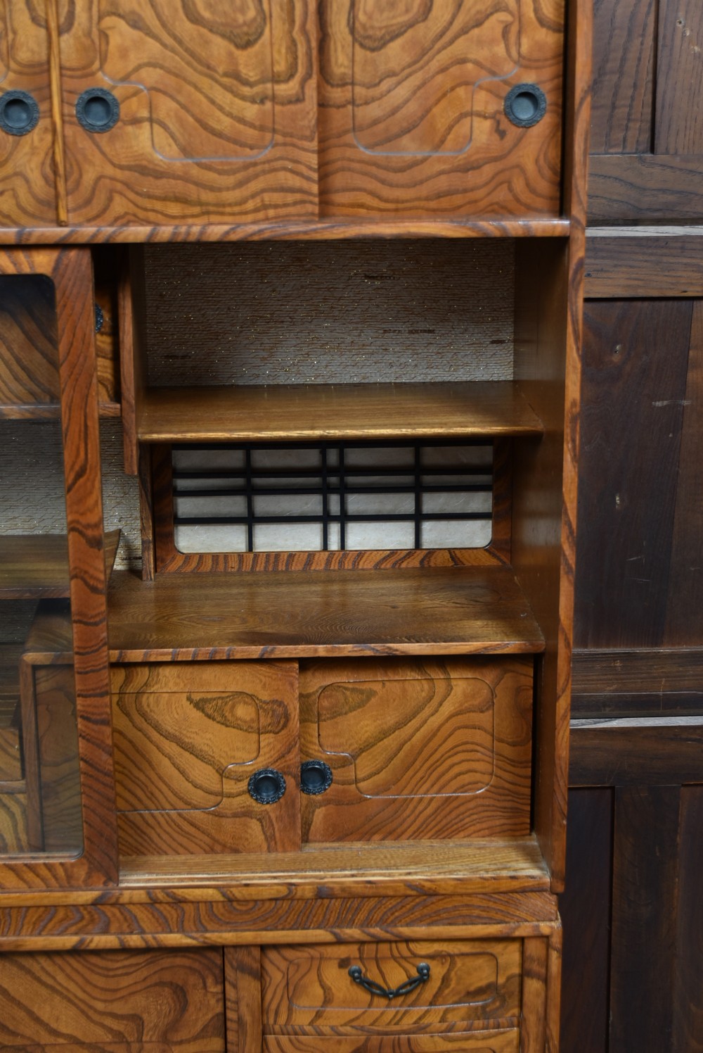 Japanese cha-tansu (tea cabinet) View VII