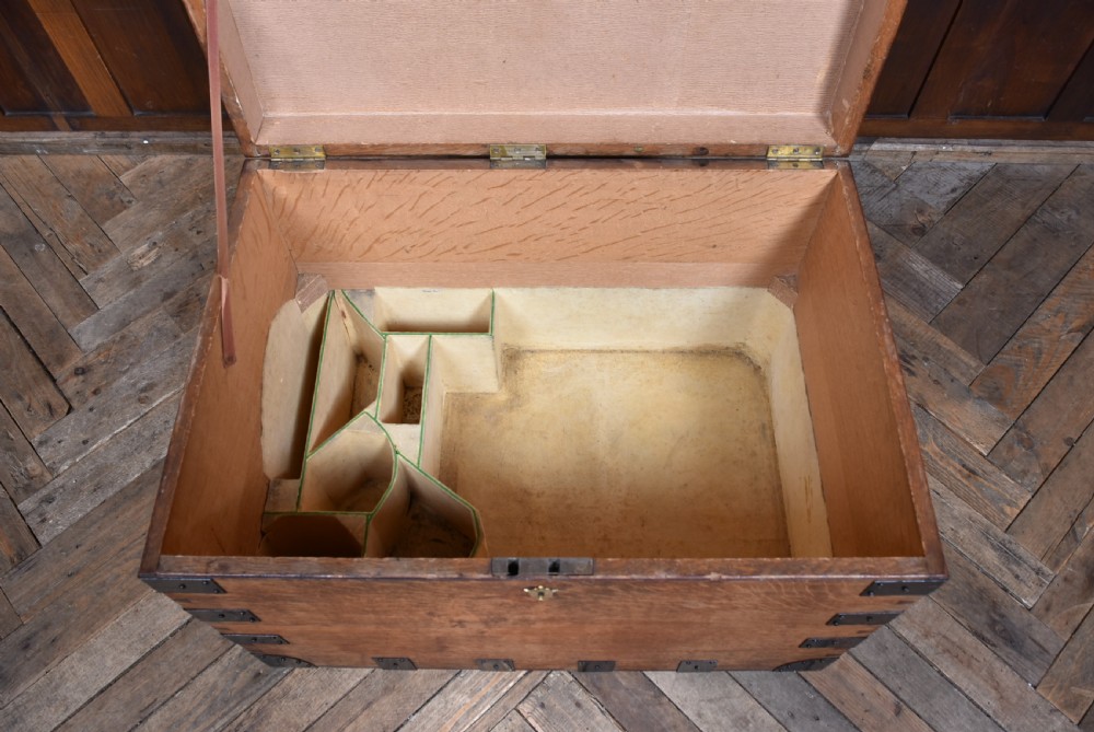 19th Century Oak Silver Chest View VII