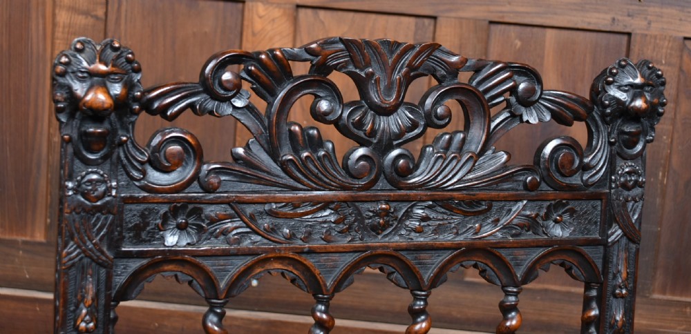 French Walnut Arm- Chair View II