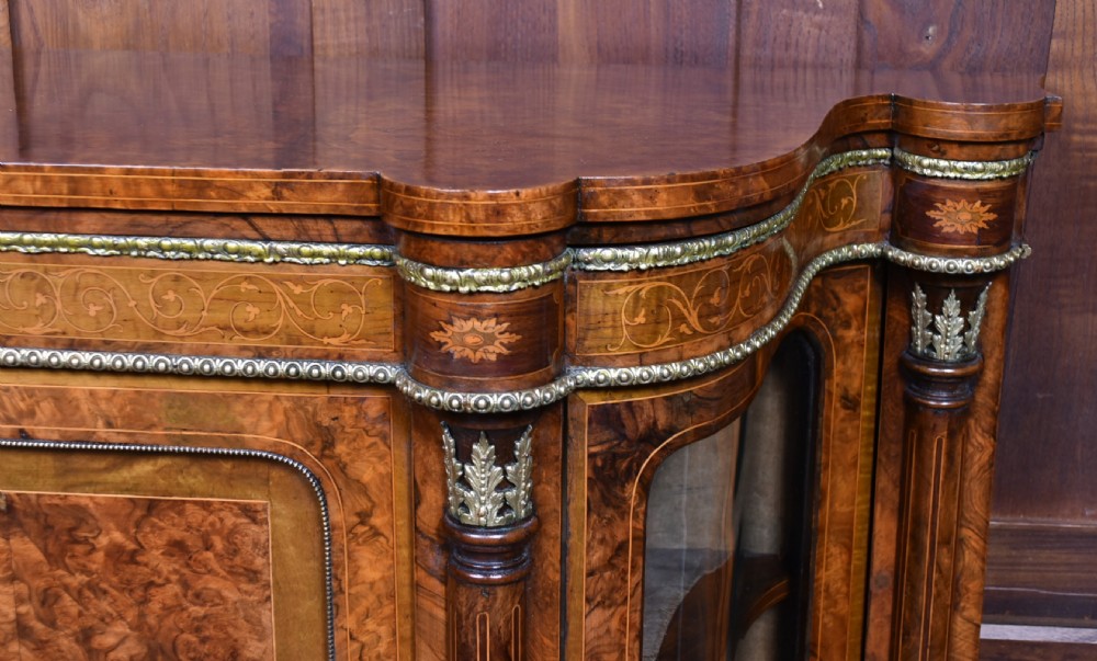 Victorian Walnut Credenza View II