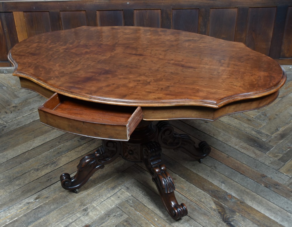 Victorian Mahogany Centre Table View IV