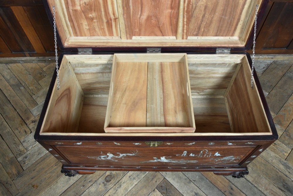Chinese Hardwood Blanket Box View XIV