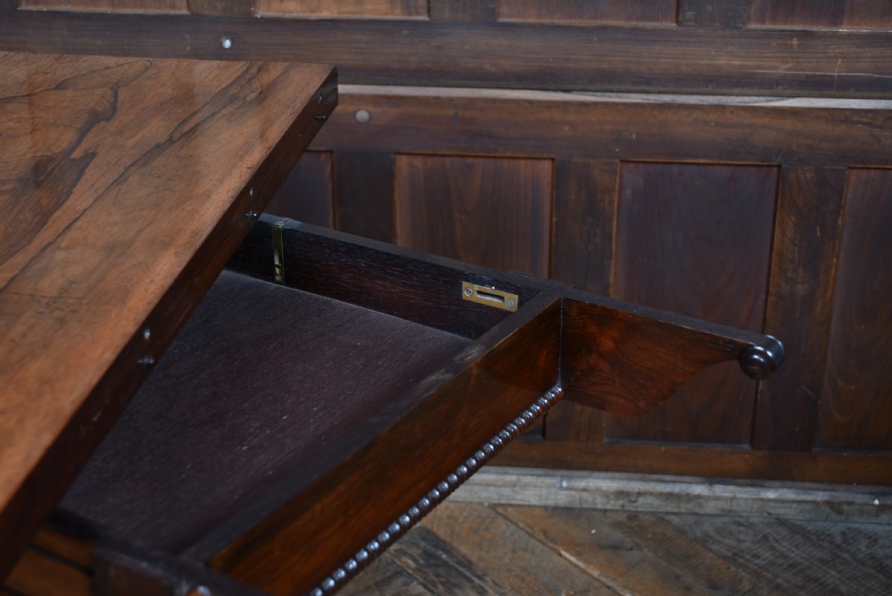 Victorian Rosewood Fold-Over Tea Table View X