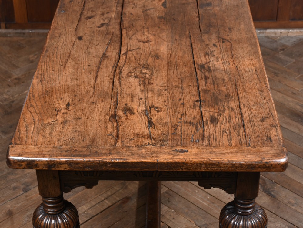 18th-century Oak Refectory Table View IV