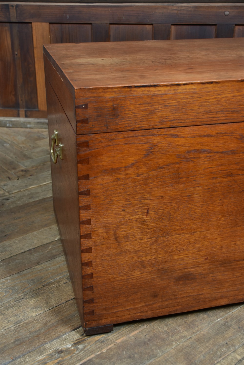19th Century Teak Blanket Box View IV