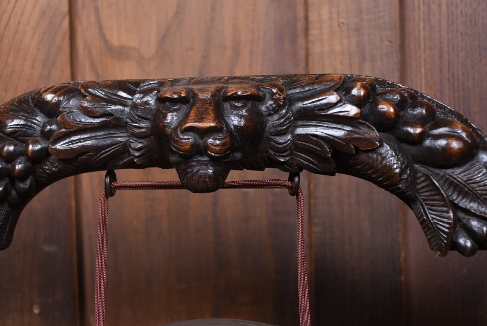 19th Century Floor Standing Dinner Gong View III