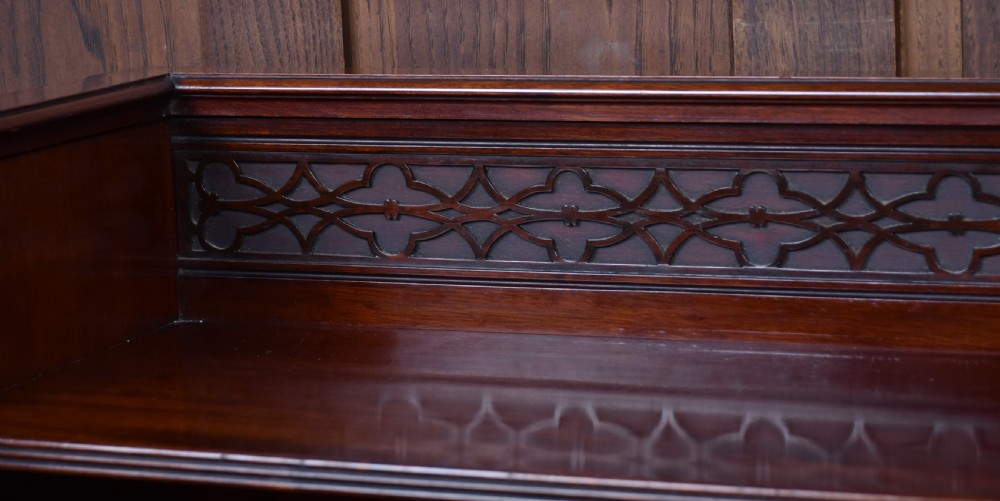 Edwardian Mahogany Bookcase View VII