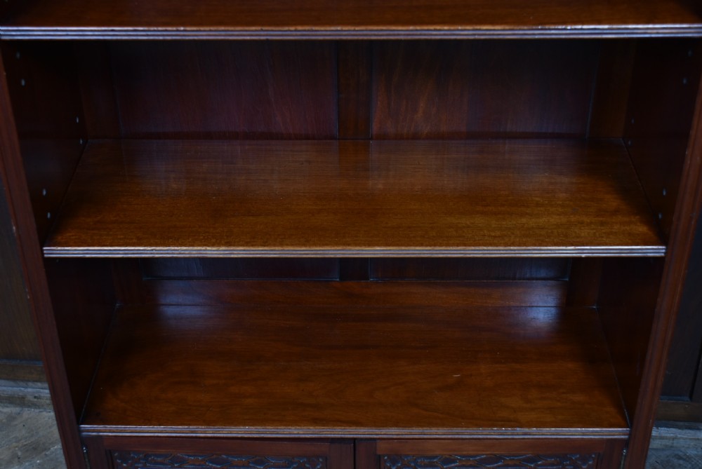 Edwardian Mahogany Bookcase View XIV