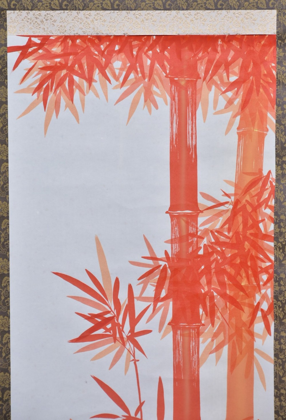 Japanese Hand Painted Boxed Scroll View V