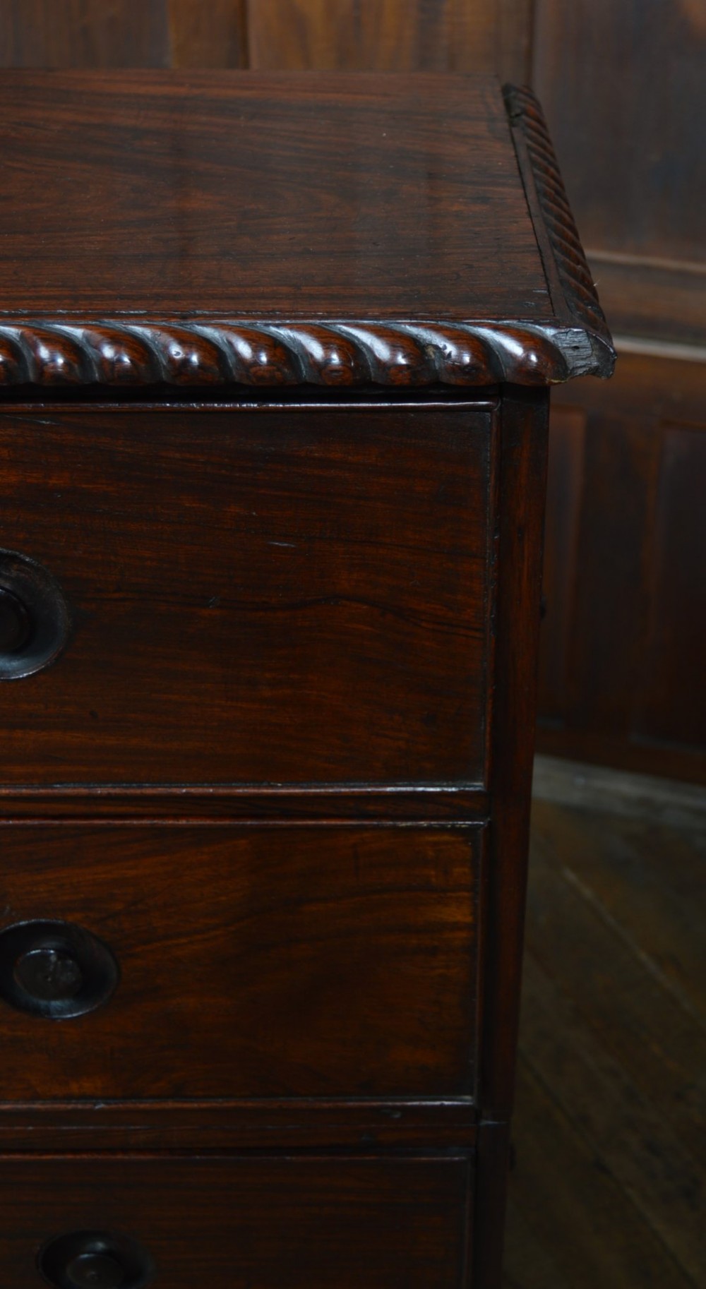 Anglo-Indian Padouk Campaign Chest View V