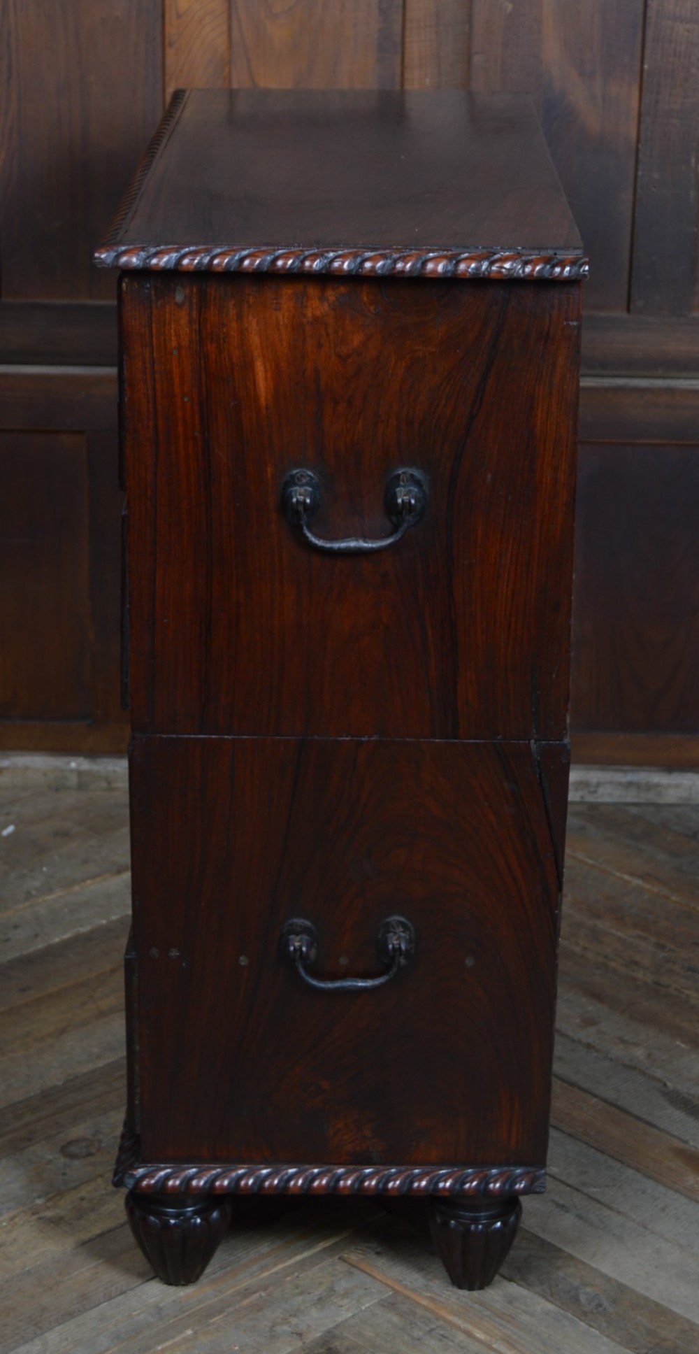 Anglo-Indian Padouk Campaign Chest View XI