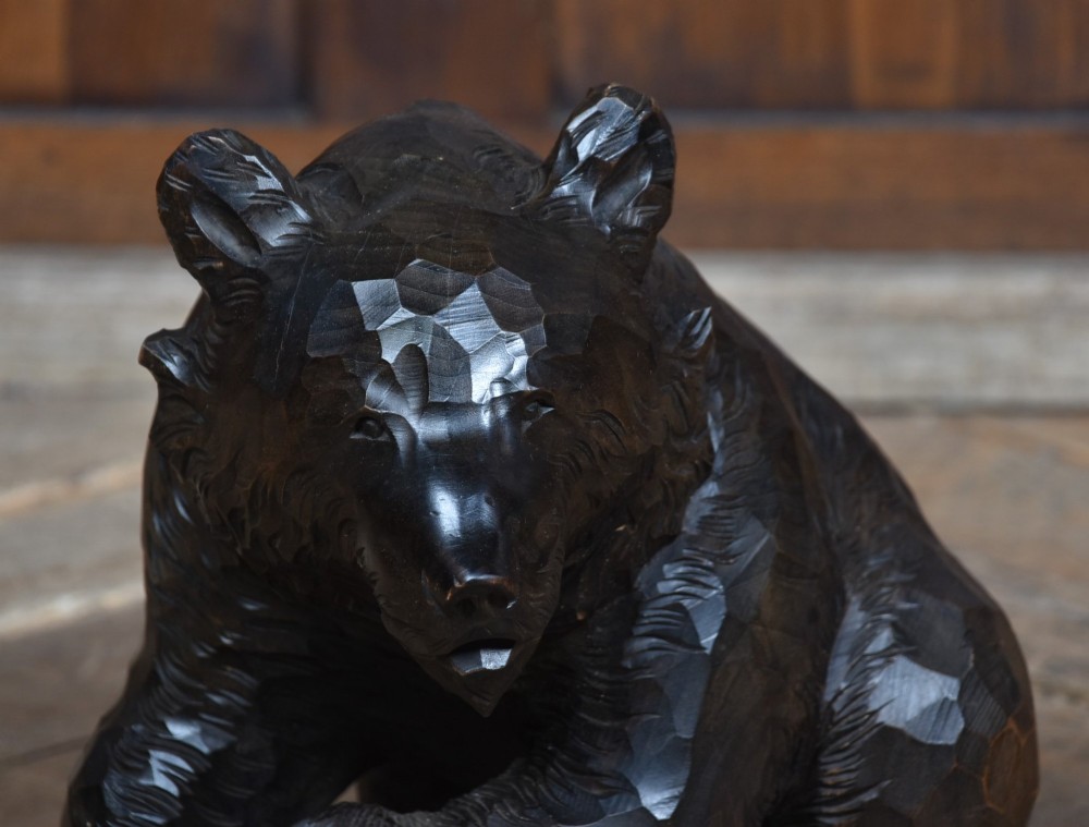 Japanese Carved Bear (Kibori Kuma) View II